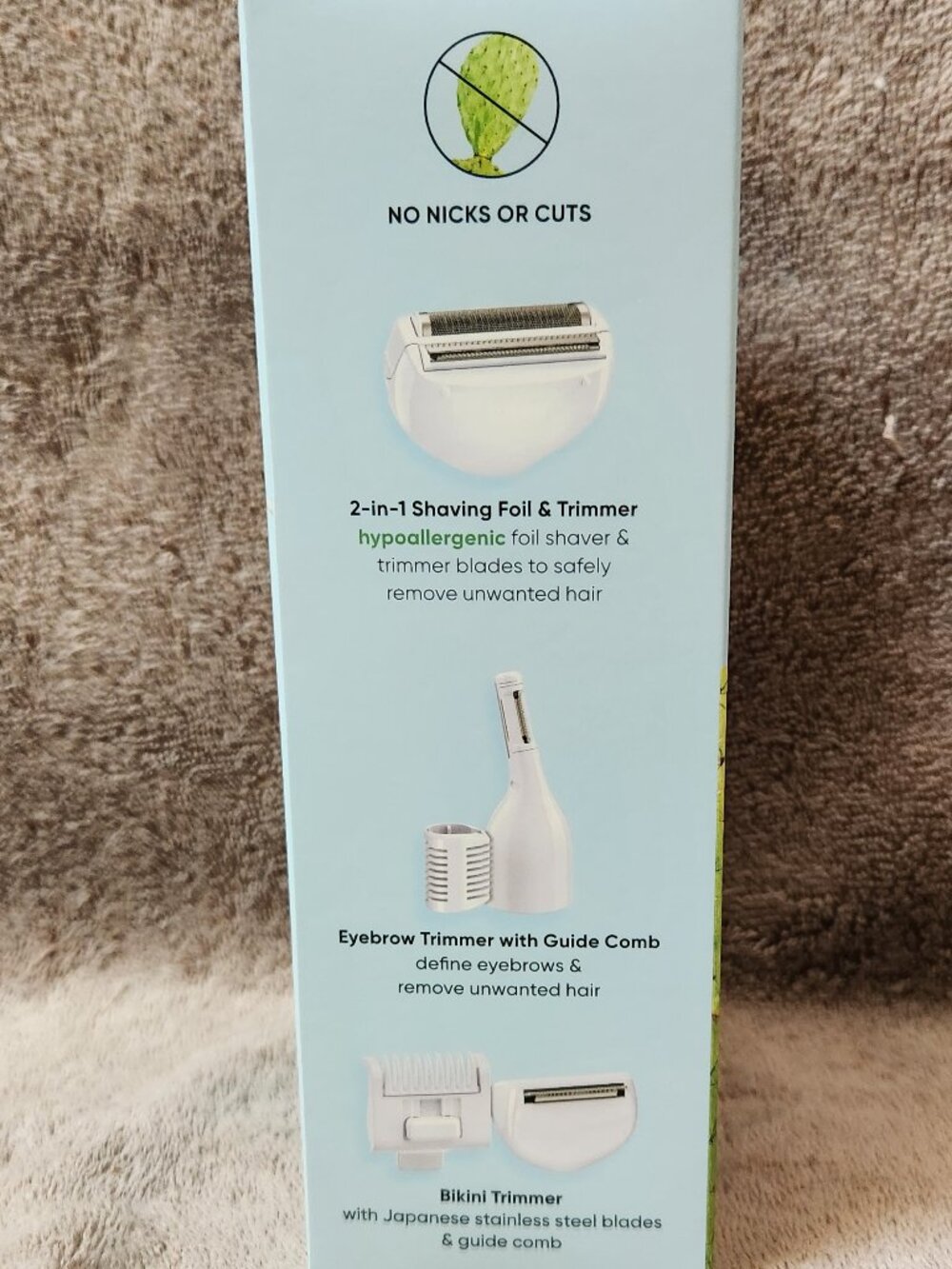 CONAIR GIRLBOMB All-In-One Shave & Trim System Hypoallergenic - NEW NIB - Picture 9 of 9